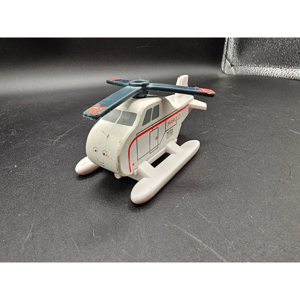 Thomas & Friends Wooden Railway Harold the Helicopter Mattel Y4077 2012 White RR